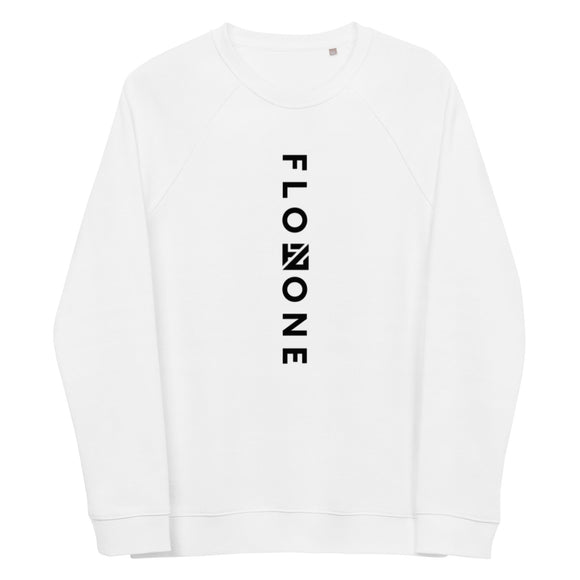 Unisex organic raglan sweatshirt - Flozone